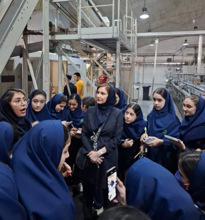 بازدید علمی از کارخانه ایستک